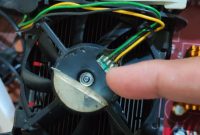 cara mengatasi kipas heatsink macet